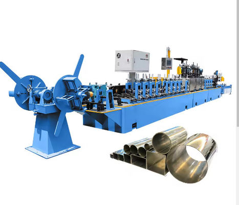 खरीदें कार्बन स्टील पाइप बनाने की मशीन बनाने की मिल मशीन ERW ट्यूब निर्माण online manufacture